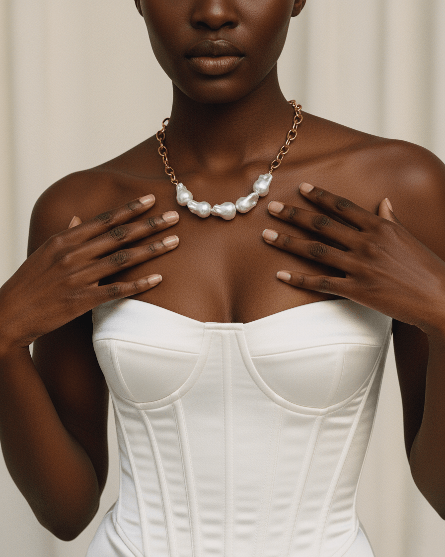 Delara Double Link Necklace