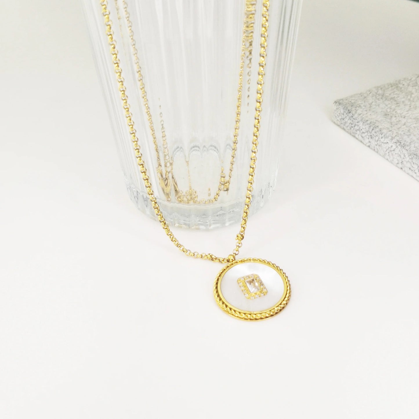 Radiant Halo Necklace