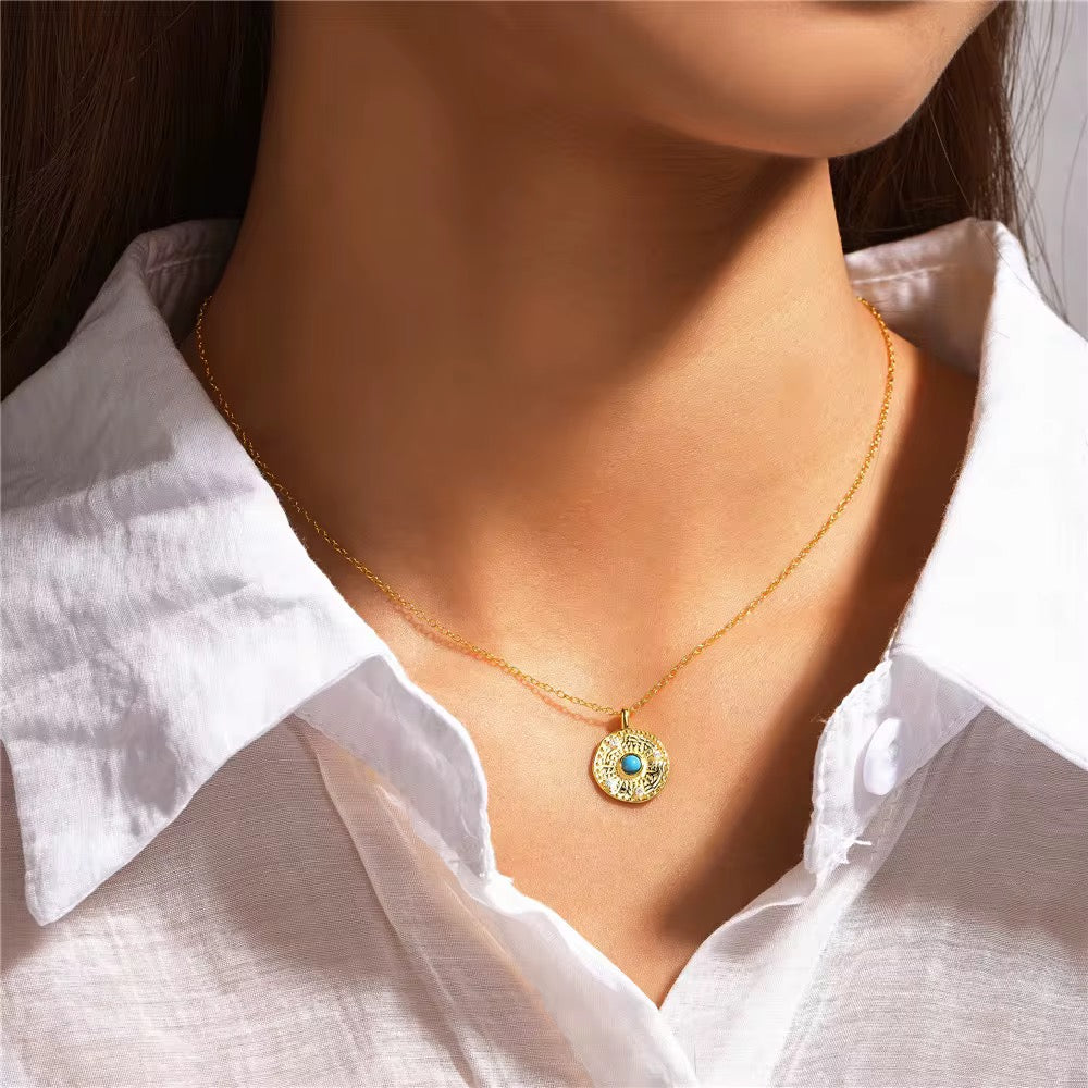 The Elysia Medallion Necklace