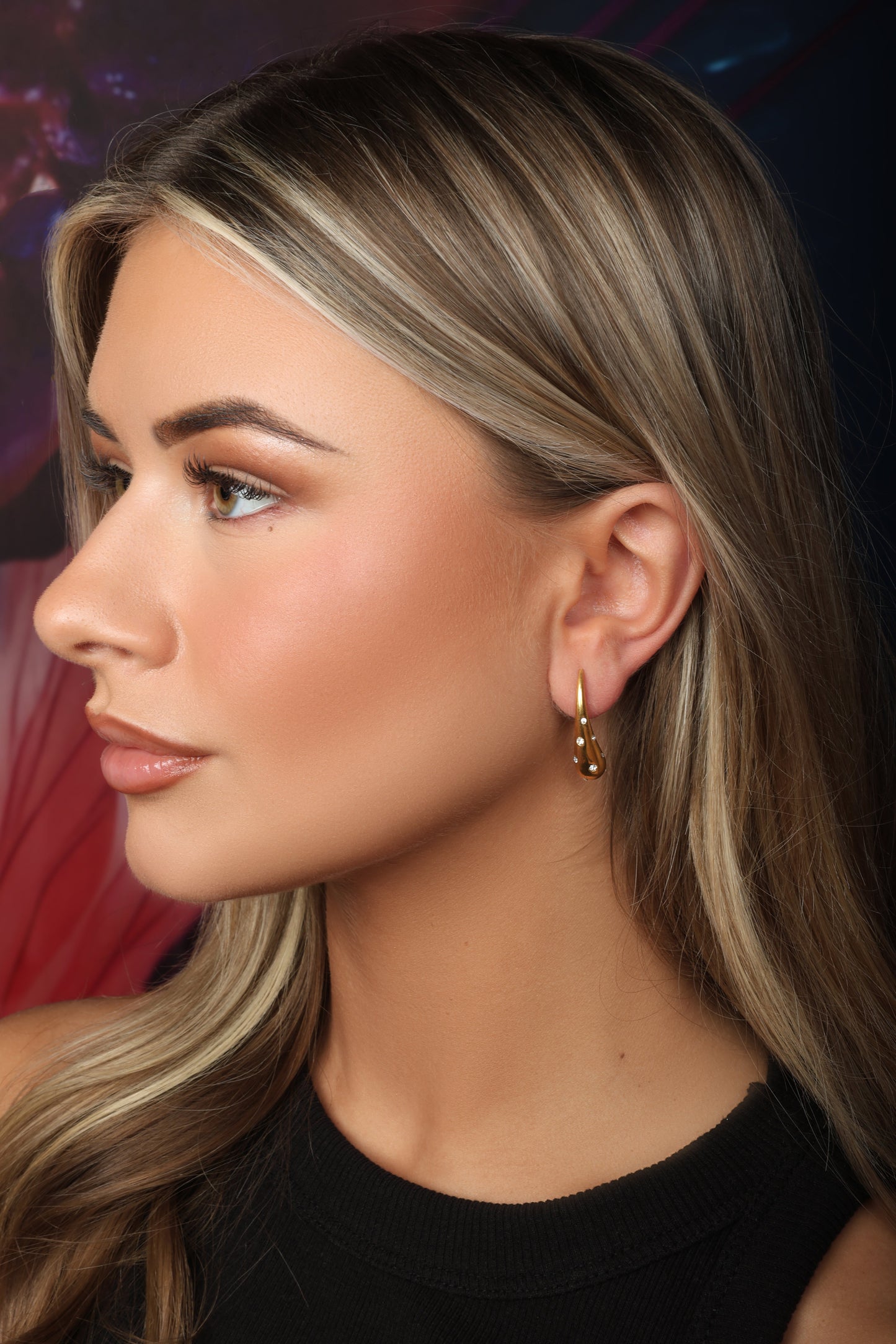Sasha Glow Drop Earrings