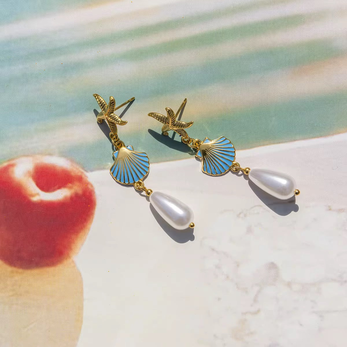 Seastar Drop Earrings