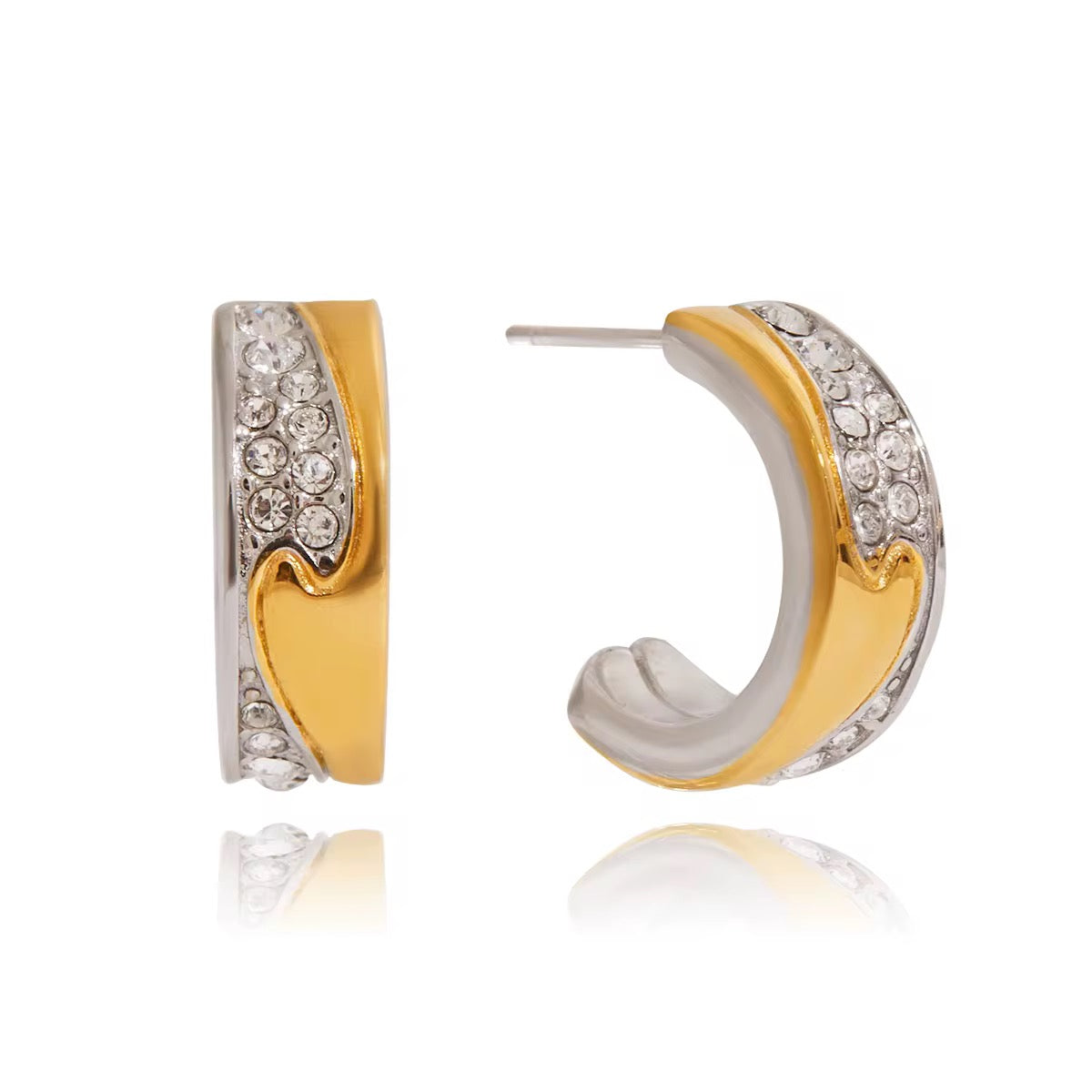 Maelle Sculpt Hoops