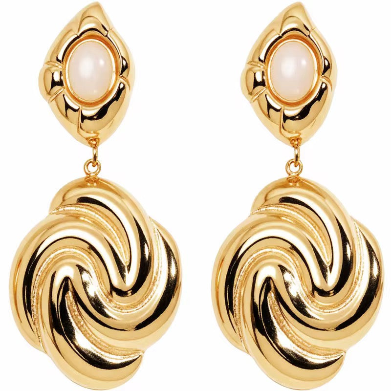 Vintage Swirl Earrings