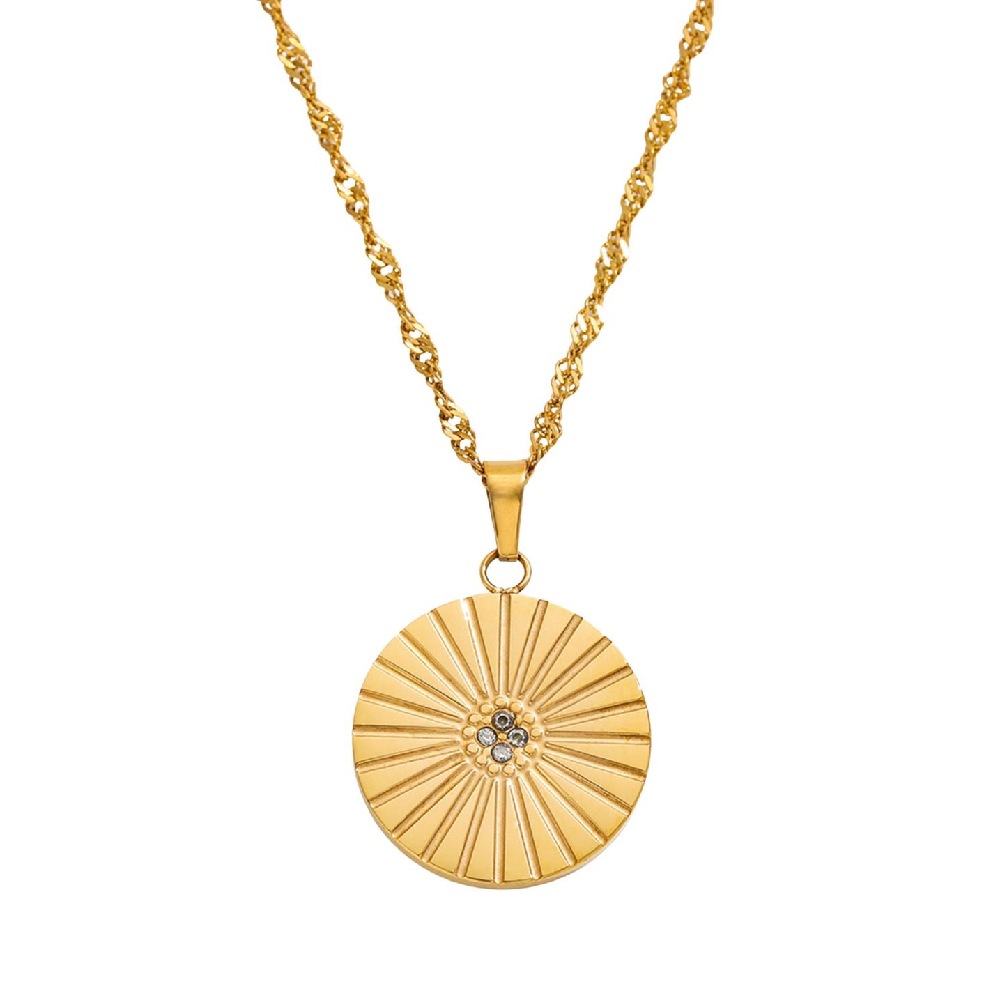 Sunburst Glow Medallion