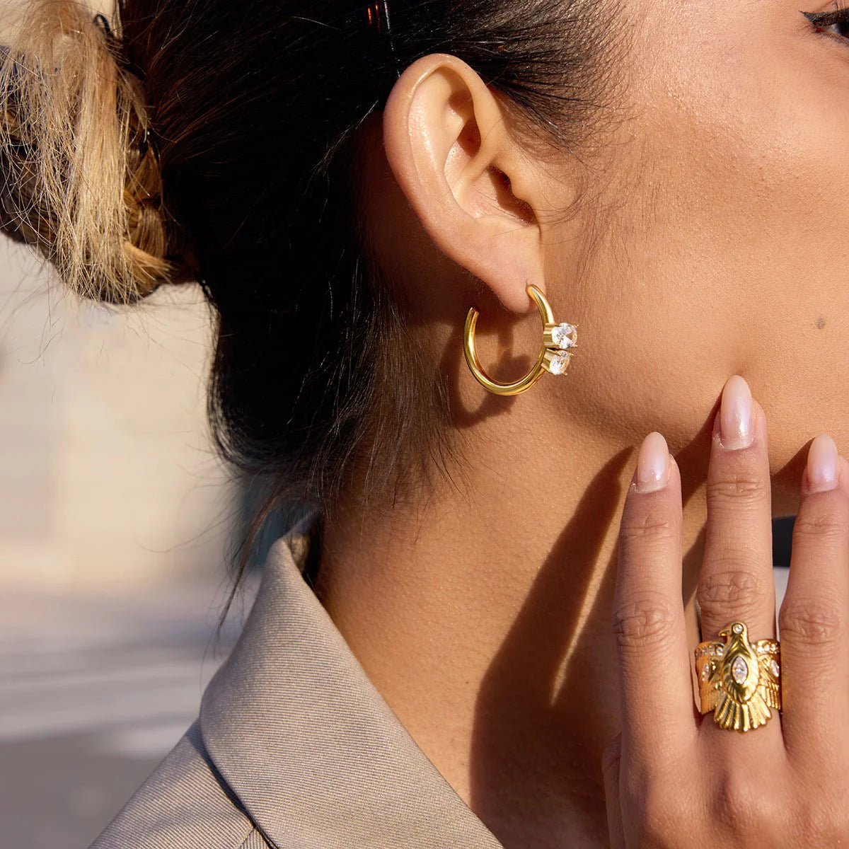The Valentina Duet Hoops