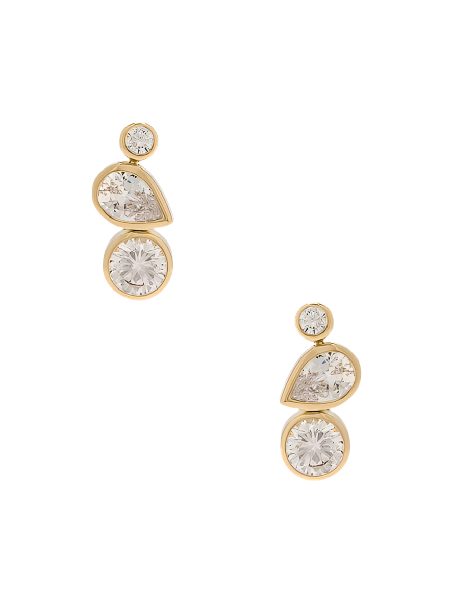 Seraphina Cluster Earrings