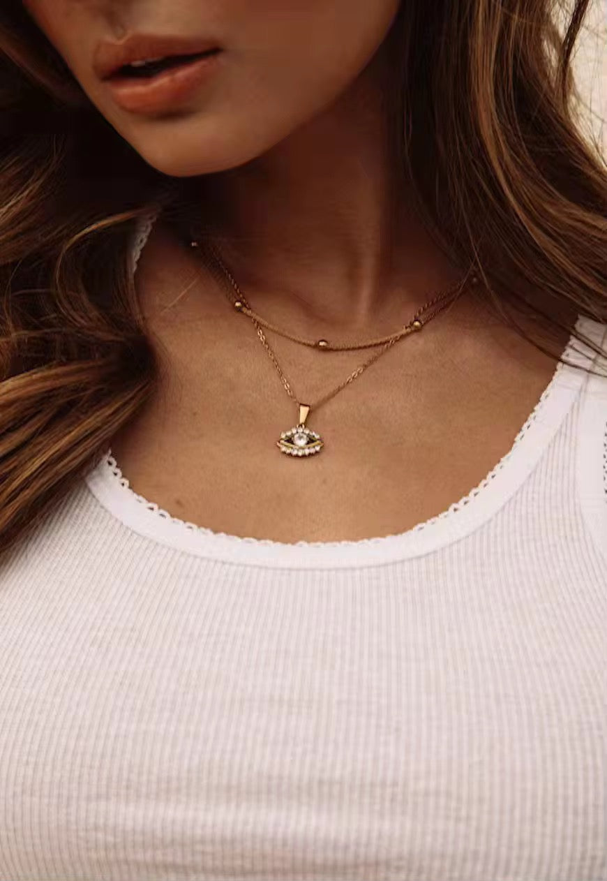 Celina Evil Eye Necklace