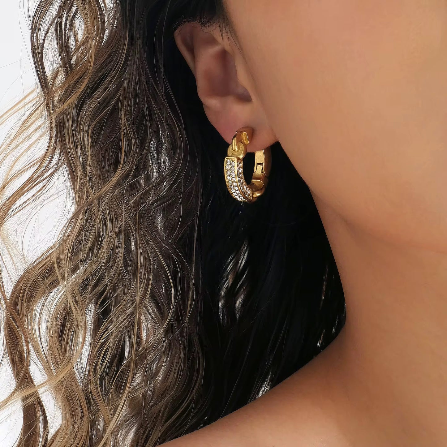 Elma Chain Earrings