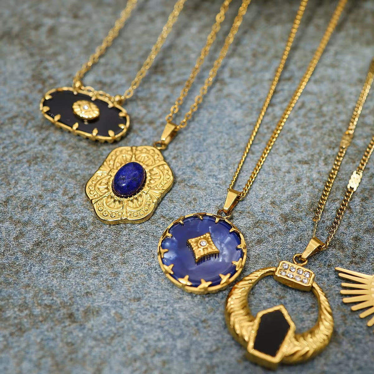 Lapis Soleil Pendant