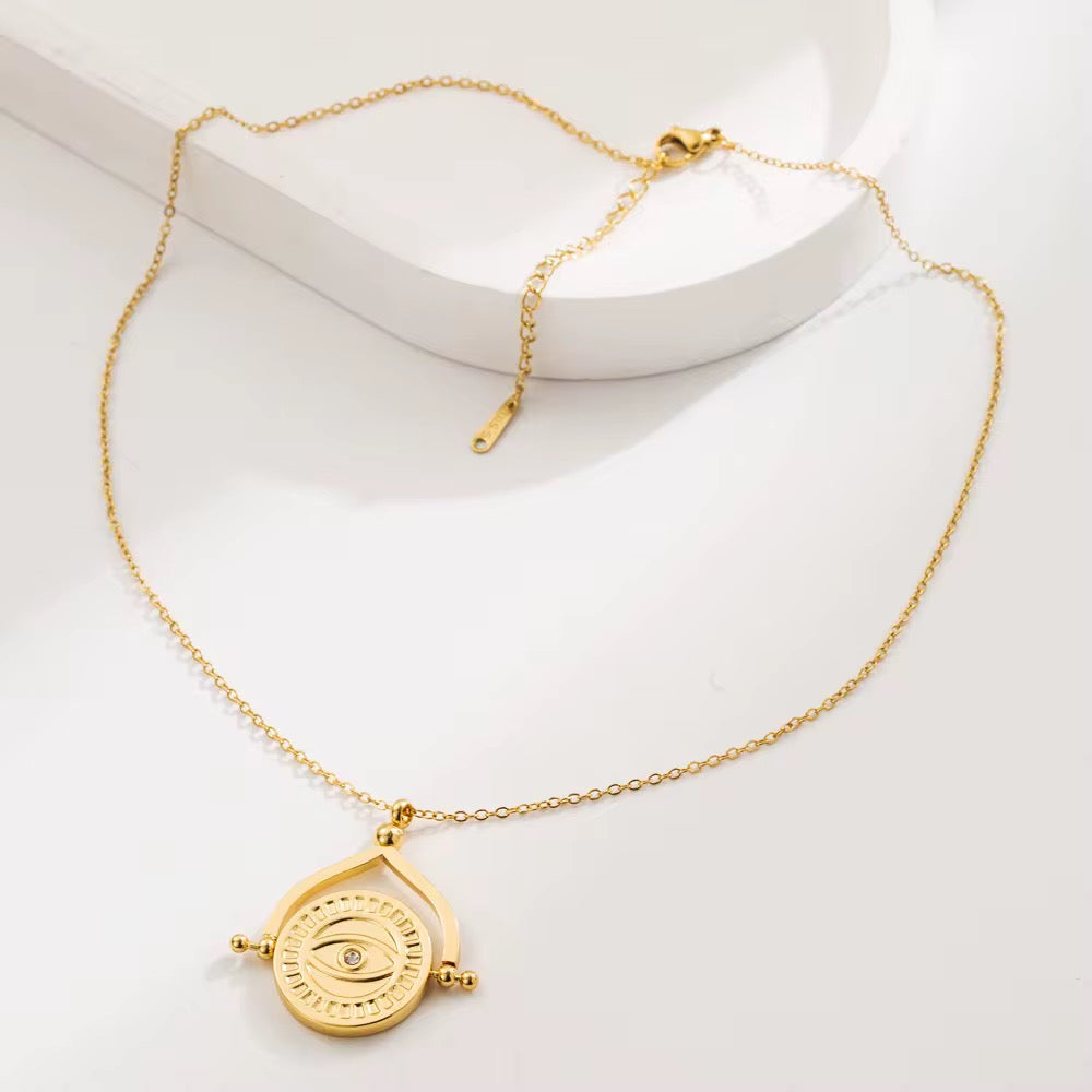Mykonos Eye Pendant
