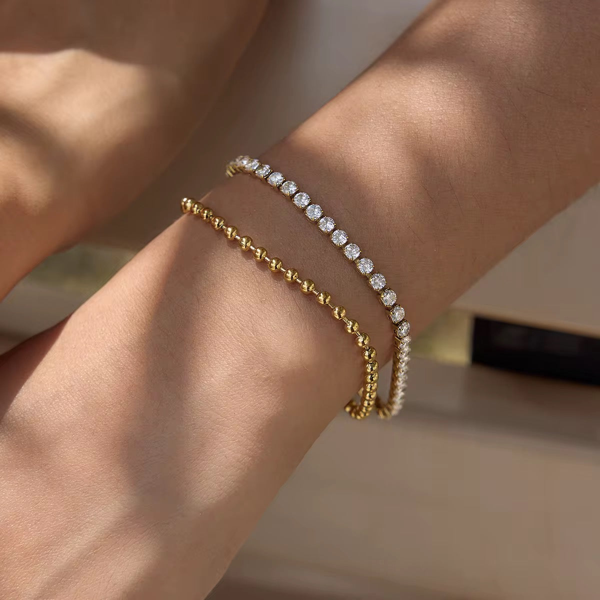 Double Take Tennis Bracelet