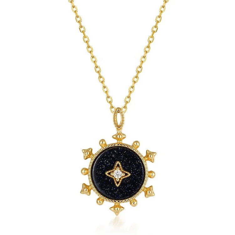 Midnight Starburst Necklace
