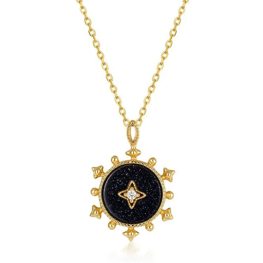 Midnight Starburst Necklace