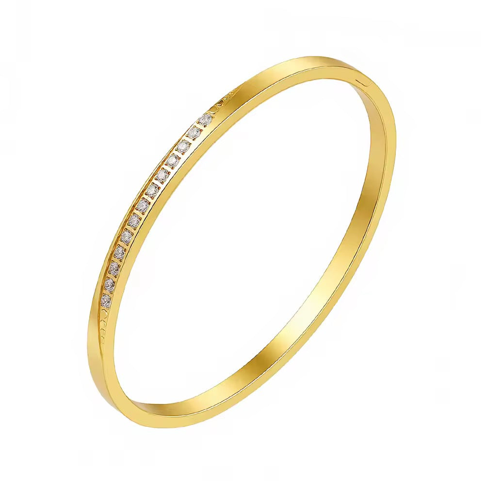 Patricia Crystal Bangle