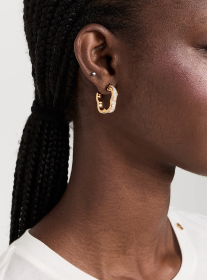 Luxe Wave Hoops