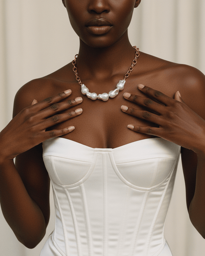 Delara Double Link Necklace