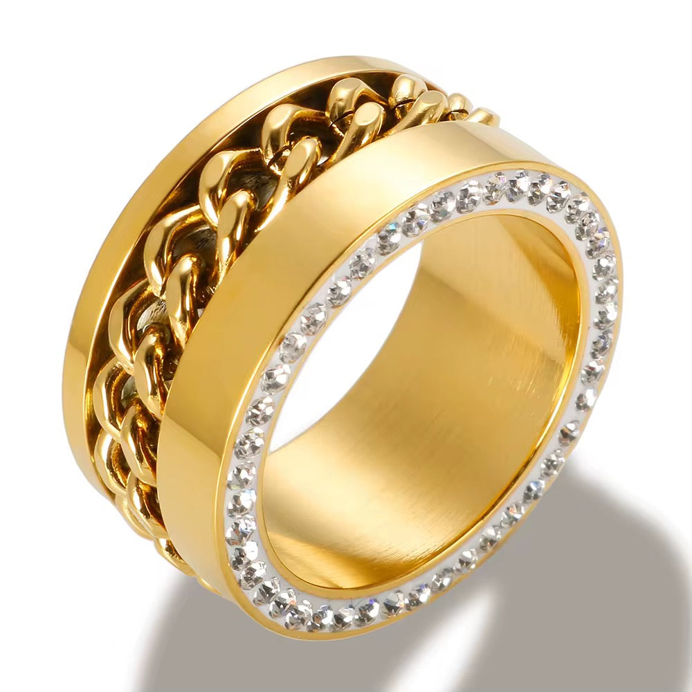 Verona Chain Band Ring
