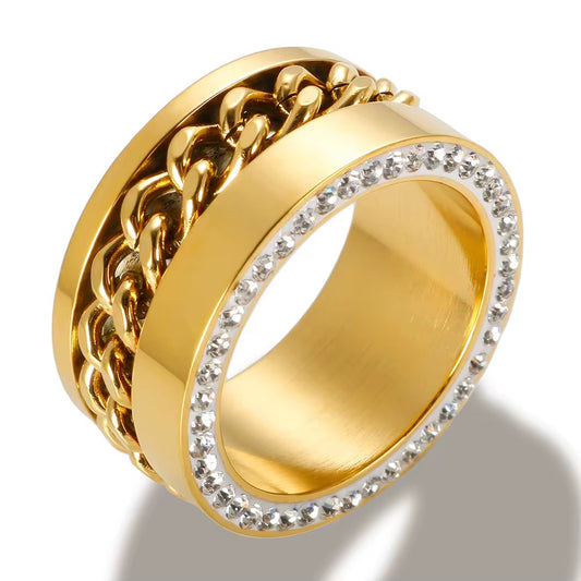 Verona Chain Band Ring