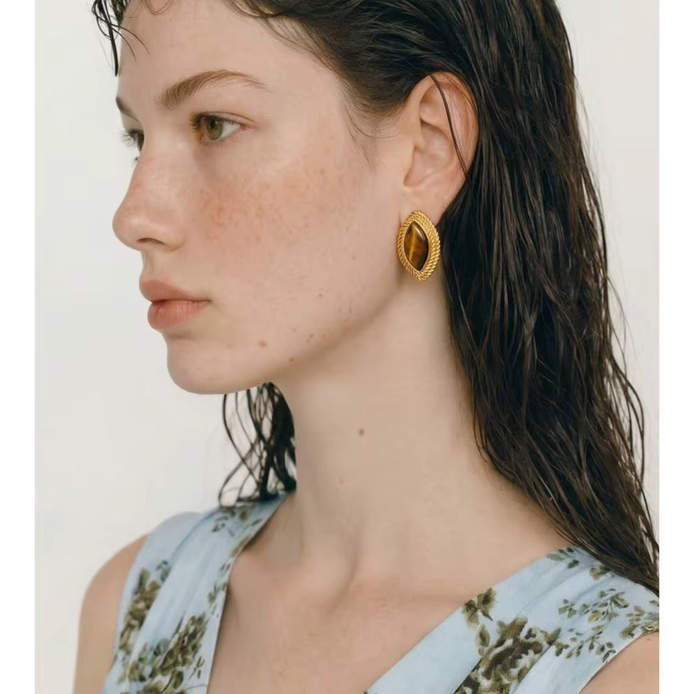 Marron Luxe Earrings