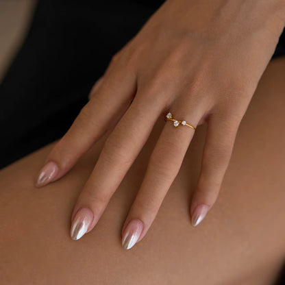 Halo Trio Ring