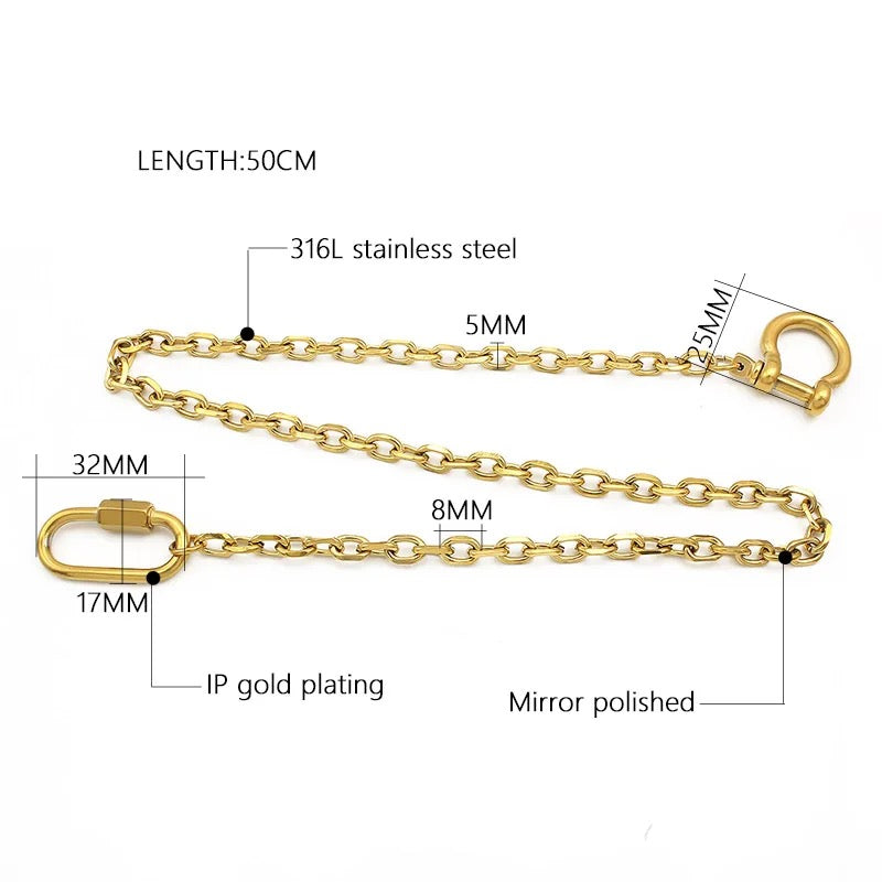 Dune Clasp Necklace
