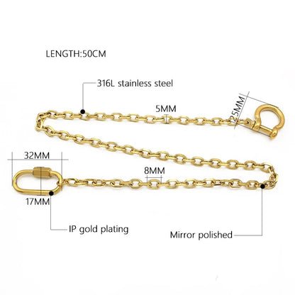 Dune Clasp Necklace