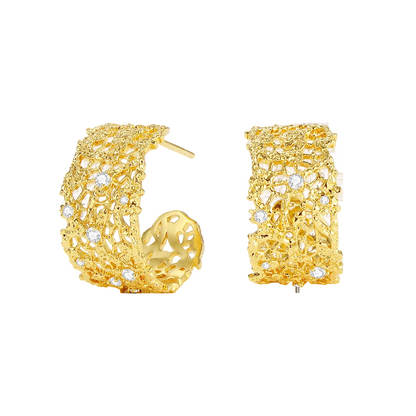 Valencia Lace Hoops