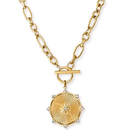 Soleia Medallion Necklace