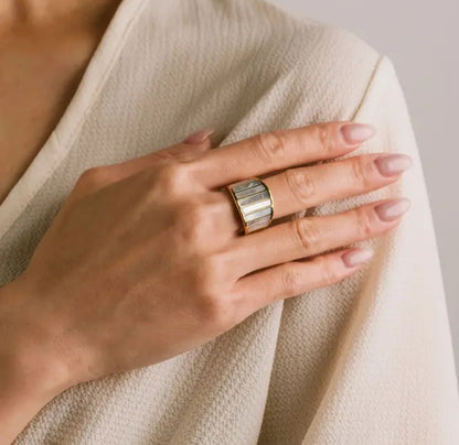 Valencia Mother of Pearl Ring