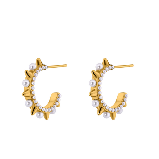 Maris Pearl Hoops