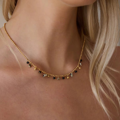 Noir Charm Necklace