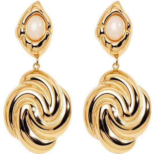 Vintage Swirl Earrings