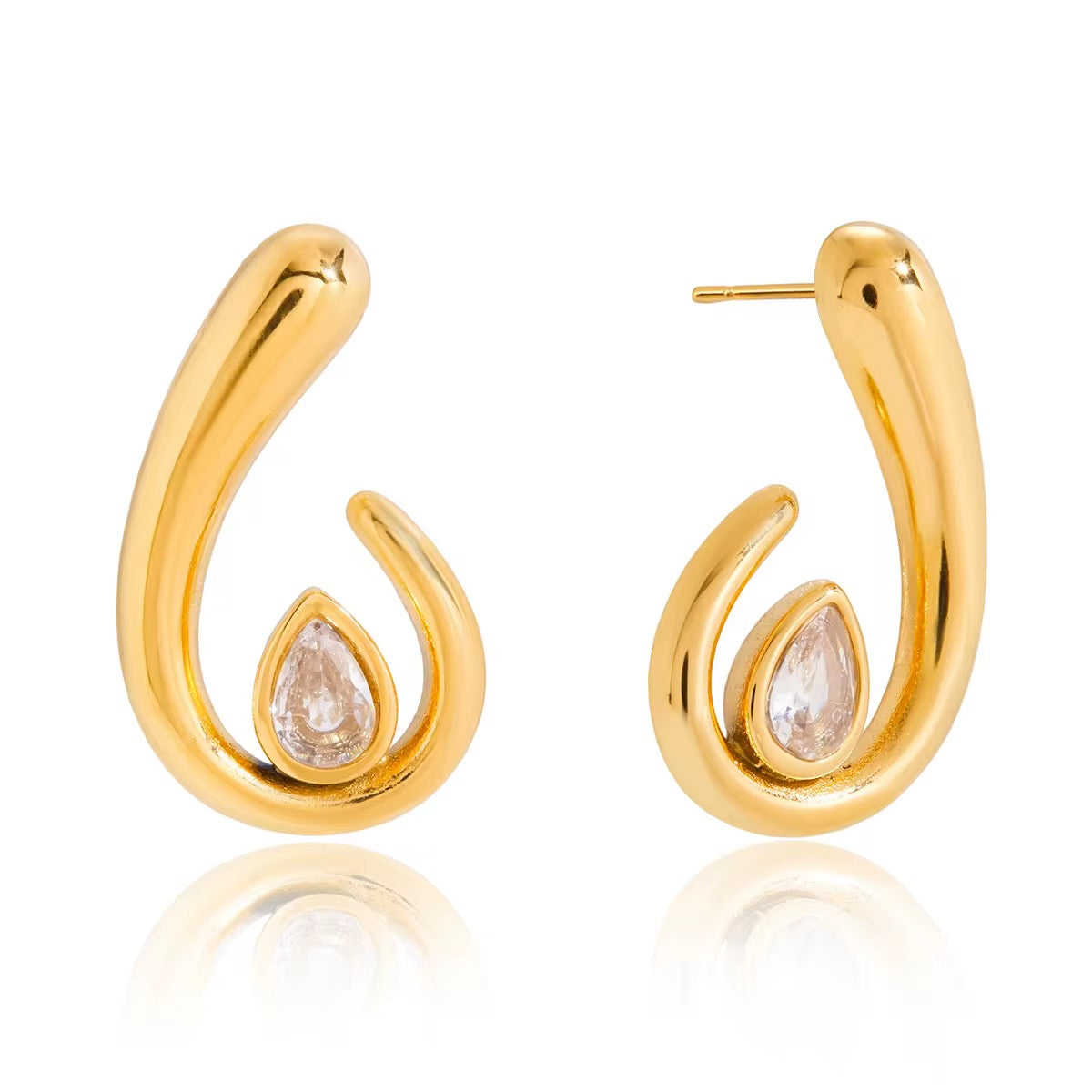 Viora Twist Earrings