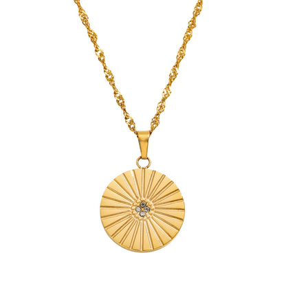 Sunburst Glow Medallion