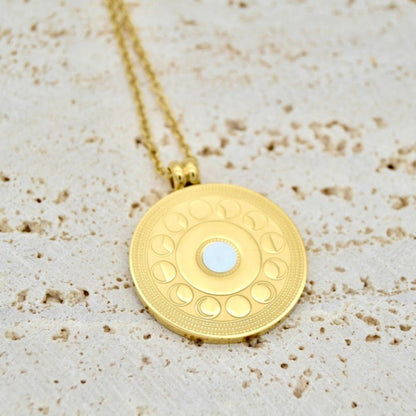 Lunar Coin Pendant
