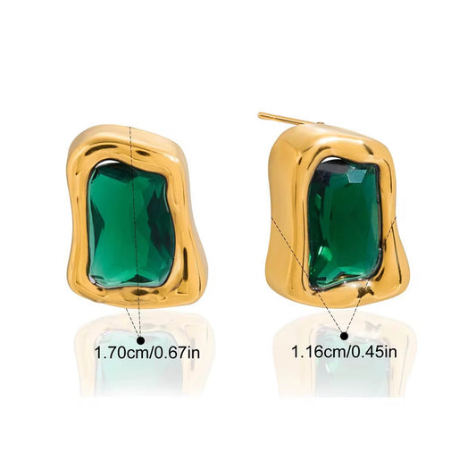 Emerald Empire Studs