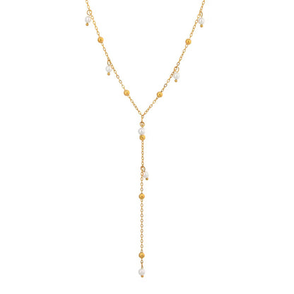 The Zaria Pearl Necklace
