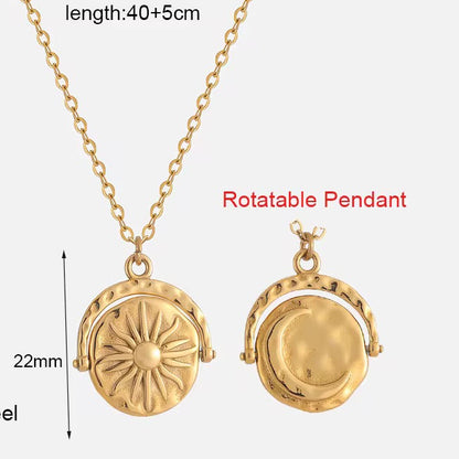 Sun & Moon Keepsake Necklace