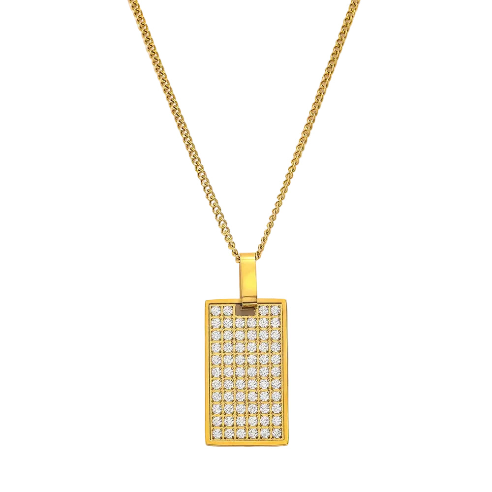 Luxe Grid Necklace
