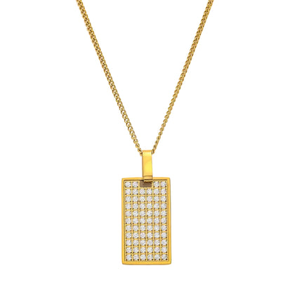 Luxe Grid Necklace