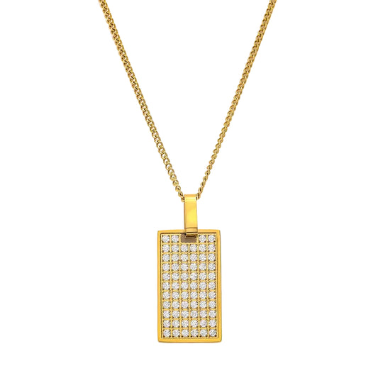 Luxe Grid Necklace