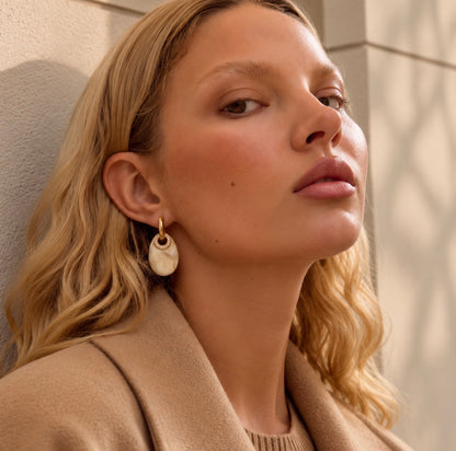 Ivory Aura Earrings