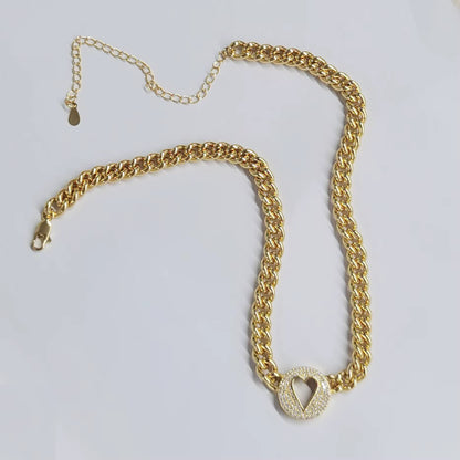 Open Heart Necklace