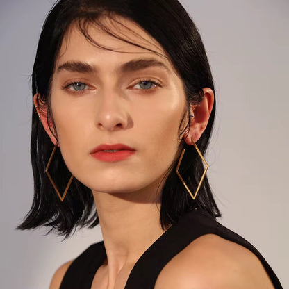 Tia Triangle Earrings