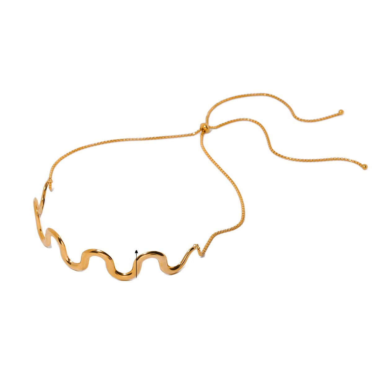 Golden Current Choker
