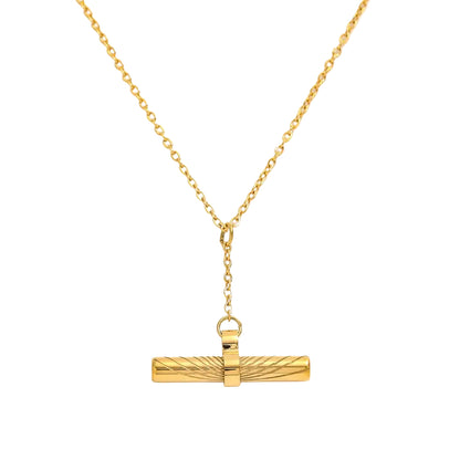 Deana Drop Link Necklace