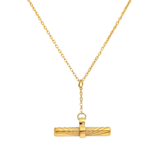 Deana Drop Link Necklace