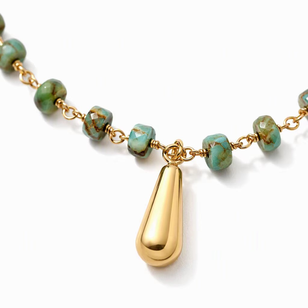 Aegean Drop Necklace