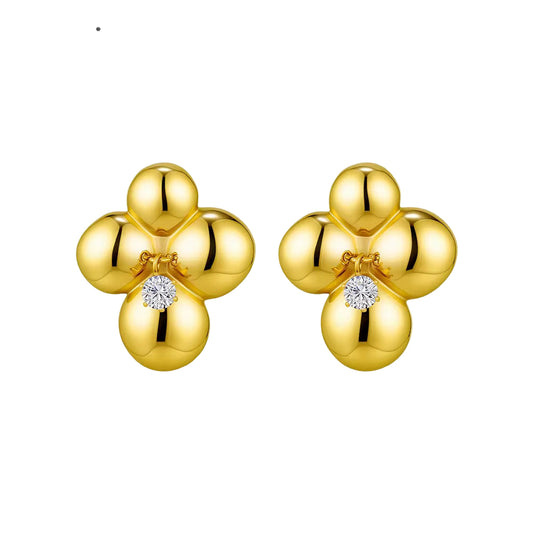 Karissa Clover Studs