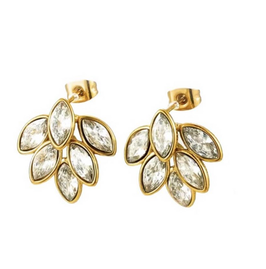 Saraya Leaf Earrings